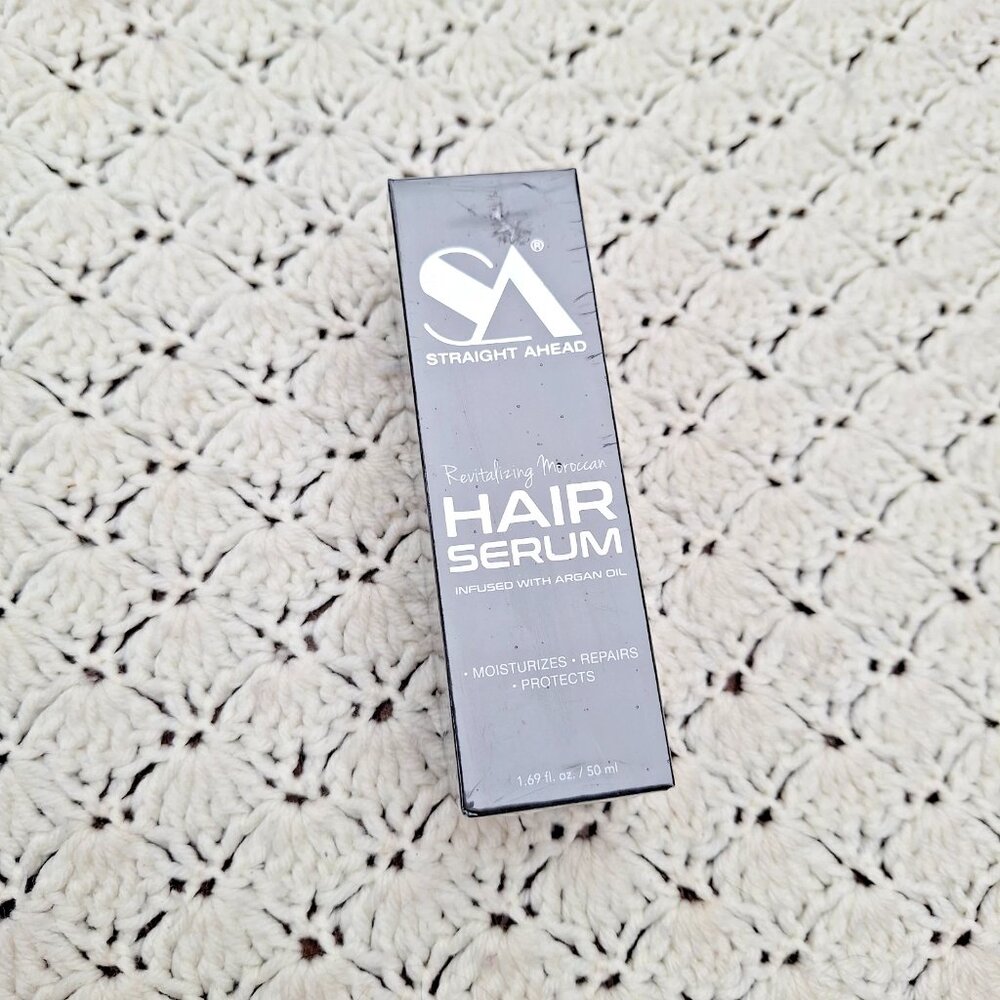 SEALED Straight Ahead SA Revitalizing Moroccan Hair Serum Argan Oil 1.69oz